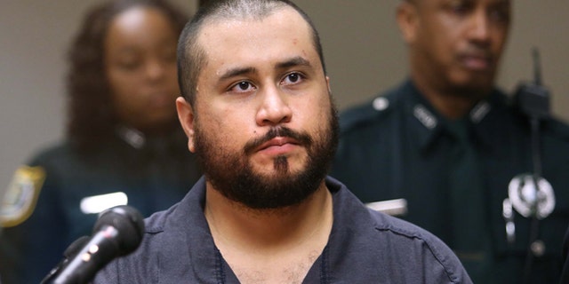 FILE - In this Tuesday, Nov. 19, 2013, file photo, George Zimmerman, acquitted in the high-profile killing of unarmed black teenager Trayvon Martin, listens in court, in Sanford, Fla., during his hearing on charges including aggravated assault stemming from a fight with his girlfriend. Zimmerman is asking a judge to change the terms of his bond so he can have contact with his girlfriend. Zimmerman on Monday, Dec. 9, 2013, filed an affidavit from his girlfriend that says she doesnât want him charged with aggravated assault, battery and criminal mischief. (AP Photo/Orlando Sentinel, Joe Burbank, Pool, File)