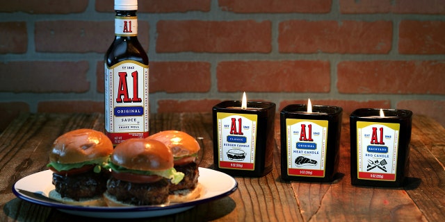 A.1.'s new "meat scents" come in three varieties: Original Meat, Backyard BBQ and Classic Burger.