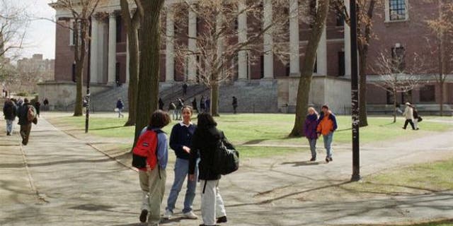 UNDATED: This photo shows the campus of Harvard University in Cambridge, Mass.