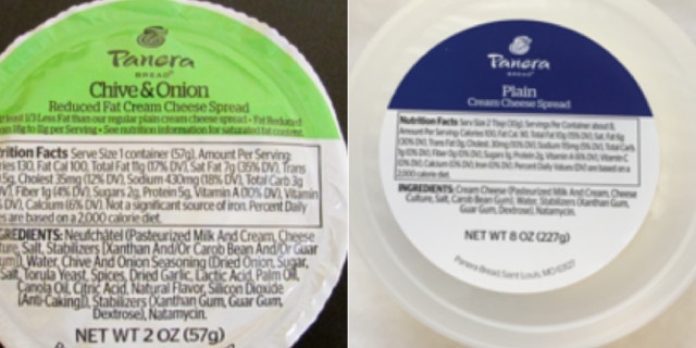 Panera Bread announced it was removing packets of various cream cheeses from cafes over listeria concerns.