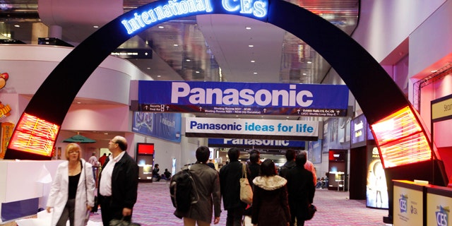 Jan. 4, 2010: People walk inside the International Consumer Electronics Show (CES) in Las Vegas.
