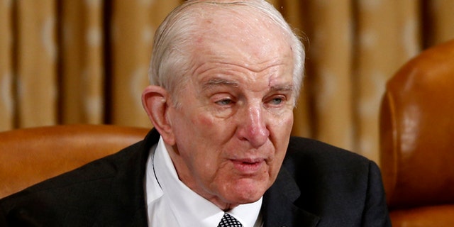 FILE - In this June 4, 2013 file photo, Rep. Sam Johnson, R-Texas speaks on Capitol Hill in Washington. Millions of immigrants benefiting from President Barack Obamas executive actions could get a windfall from the IRS, a reversal of fortune after years of paying taxes to help fund government programs they were banned from receiving. Armed with new Social Security numbers, many of these immigrants who were living in the U.S. illegally will now be able to claim up to four years worth of tax credits designed to benefit the working poor. For big families, thats a maximum of nearly $24,000, as long as they can document their earnings during those years. (AP Photo/Charles Dharapak, File)