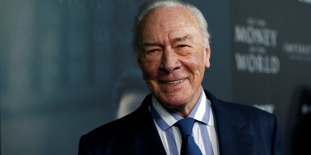 Christopher Plummer has been nominated for his supporting role in "All the Money in the World."