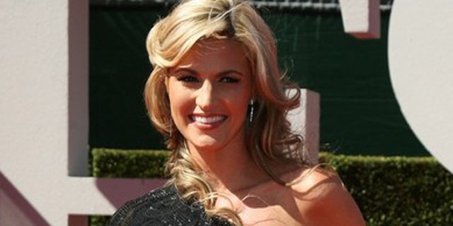 ESPN television sportscaster Erin Andrews arrives at the 2009 ESPY Awards in Los Angeles in this file photograph.