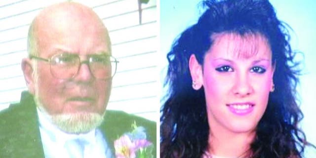 Police said Eugene Palmer, left, shot and killed his daughter-in-law, Tammy Palmer, right, before fleeing into Harriman State Park.