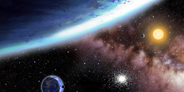 Two newly discovered planets named Kepler-62e and -f. Scientists using NASA's Kepler telescope found the distant planets, which they say are in the right place and are the right size for potential life.