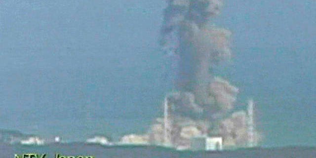 March 14, 2011: In this image made off Japan's NTV/NNN Japan television footage, smoke ascends from the Fukushima Dai-ichi nuclear plant's Unit 3 in Okumamachi, Fukushima Prefecture, northern Japan.