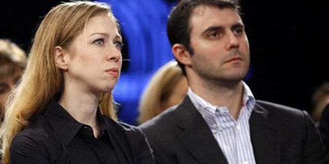 Sept. 25, 2009: Chelsea Clinton and Marc Mezvinsky at the Clinton Global Initiative in New York (Reuters)