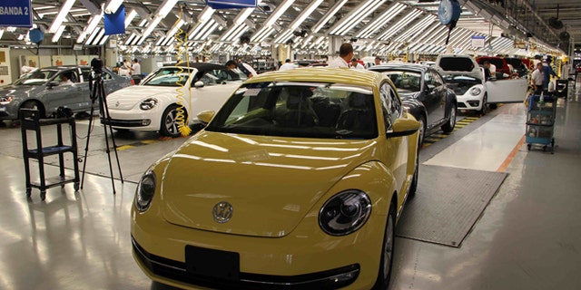 One of the assembly lines at Volkswagen’s campus in Puebla, Mexico. (Photo: Nathaniel Parish Flannery/Fox News Latino)