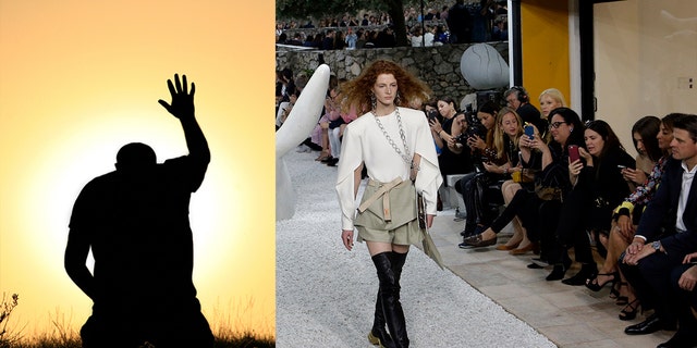 A shaman was allegedly hired to stop any sudden storms ahead of the Louis Vuitton Cruise 2019 Collection presented at the Maeght Foundation in Saint Paul de Vence, southeastern France.