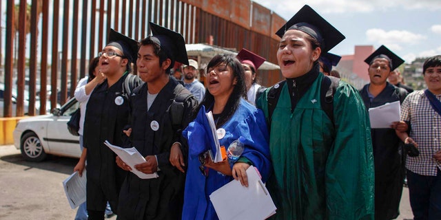 On July 22, 2013, a group of "Dreamers" marched to the U.S. port of entry in Nogales, Mexico, where they requested humanitarian parole.