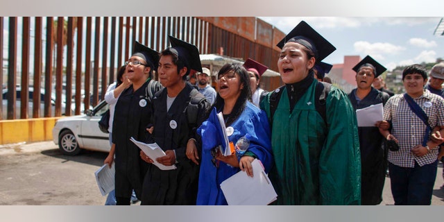 On July 22, 2013, a group of "Dreamers" marched to the U.S. port of entry in Nogales, Mexico, where they requested humanitarian parole.