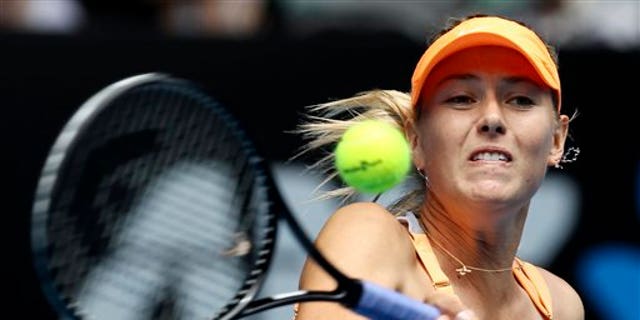 Maria Sharapova at the 2011 Australian Open.