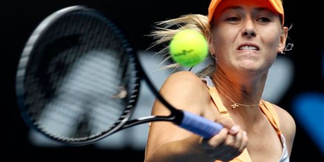 Maria Sharapova at the 2011 Australian Open.