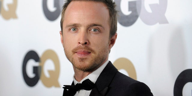 Actor Aaron Paul attends the GQ "Men of the Year" party in Los Angeles November 17, 2011. REUTERS/Phil McCarten (UNITED STATES - Tags: ENTERTAINMENT HEADSHOT PROFILE) - RTR2U5WI