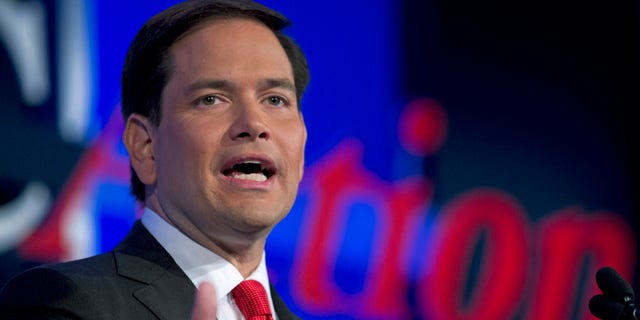 Former Republican presidential candidate Sen. Marco Rubio, R-Fla. on Sept. 25, 2015, in Washington, D.C.