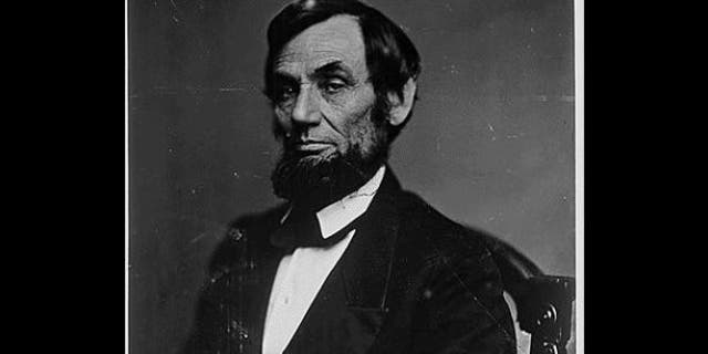 The official portrait of President Lincoln. "Leave nothing for tomorrow which can be done today," said Lincoln. 
