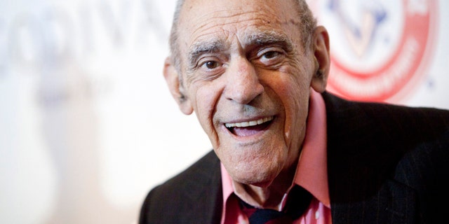 Actor Abe Vigoda smiles as he attends the Friars Club Roast of Betty White in New York May 16, 2012.