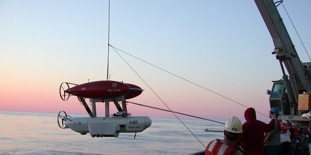 An underwater robot from the Woods Hole named ABE -- the The Autonomous Benthic Explorer -- was lost off the coast of Chile.