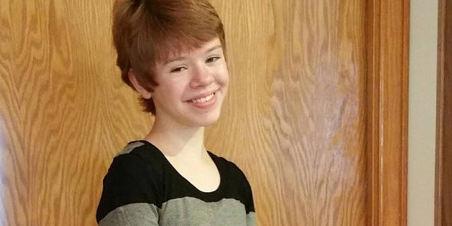 This undated image shows 14-year-old Abigail Kopf, who was critically injured Saturday during a shooting in Kalamazoo, Mich. (Courtesy Kopf Family)