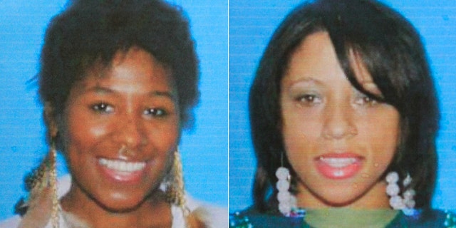 These undated file photos provided by te Hamtramck, Mich., police show Abreeya Carol Brown, left, and her friend, Ashley Conaway.
