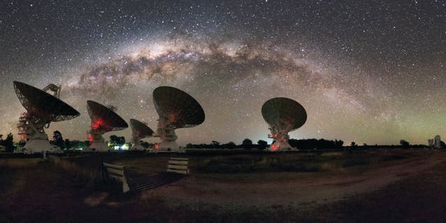 CSIRO's Compact Array in Australia. (Alex Cherney)