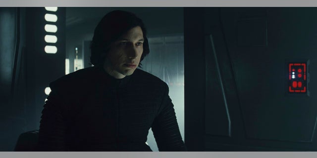 Driver as Ren in "The Last Jedi," the latest installment in the epic "Syar Wars" saga.