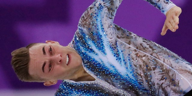 Rippon was part of the team Sunday night that took home the bronze medal in the team figure skating competition.