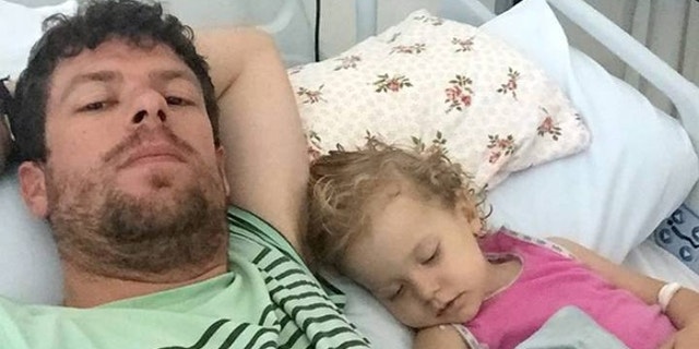 Adam Koessler and his daughter Rumer Rose.