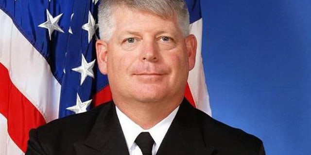 This undated photo shows U.S. Navy Rear Admiral Robert Gilbeau