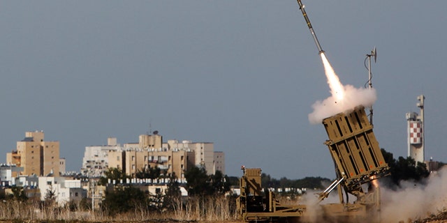 Israel claims Turkey is granting passports to Hamas members 3 Nov. 16, 2012: An Israeli Iron Dome launcher fires an interceptor rocket to counter an Hamas strike in the southern city of Ashdod.