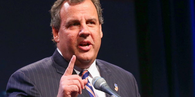 This May 30, 2014 file photo shows New Jersey Gov. Chris Christie dspeaking in Nashville, Tennessee.