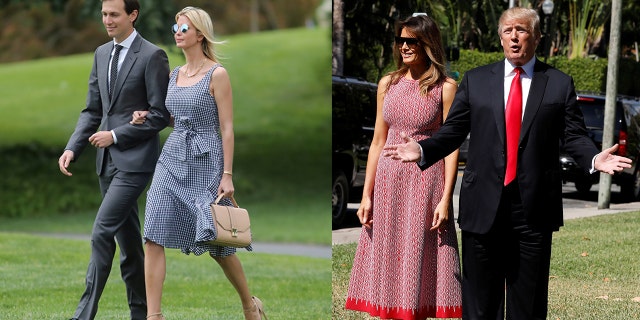 The two First Family members are known to favor similar styles.