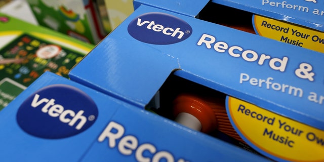 VTech's products are seen on display at a toy store in Hong Kong, China Nov. 30, 2015. (REUTERS/Tyrone Siu)