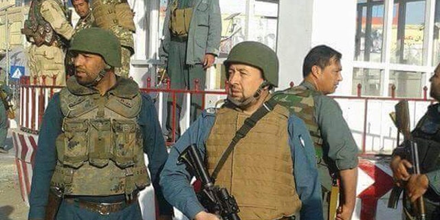 Afghan soldiers in Kunduz