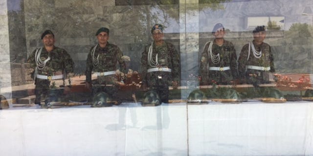 Inside the Ministry of Defense (MOD) in the heart of Kabul, Afghanistan