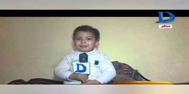 Four-year-old Ahmed Mansour Qurani Ali in an undated photo. The child was sentenced to life in prison for murder. (Egypt Independent)