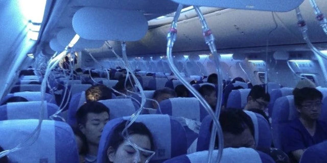 Air China Flight CA106 from Hong Kong to Dalian in China lost altitude a half an hour into the scheduled 5:55 pm trip.