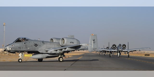 A-10s arriving at Kandahar Airfield in Afghanistan Jan 19.