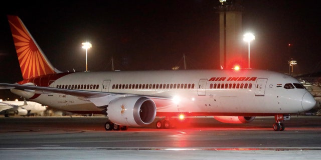 An Air India Boeing 787 is pictured last month.