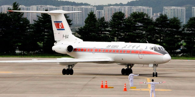In-flight food critics haven't been kind to Air Koryo's "Koryo burger."