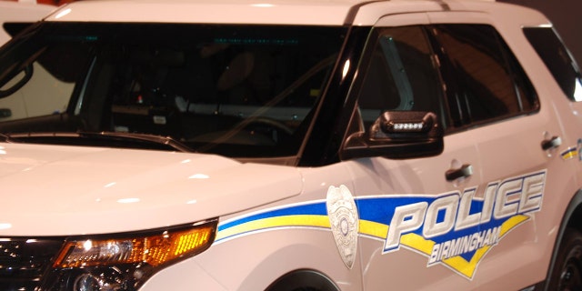 A pair of Birmingham police officers were injured while pursuing carjacking suspects.
