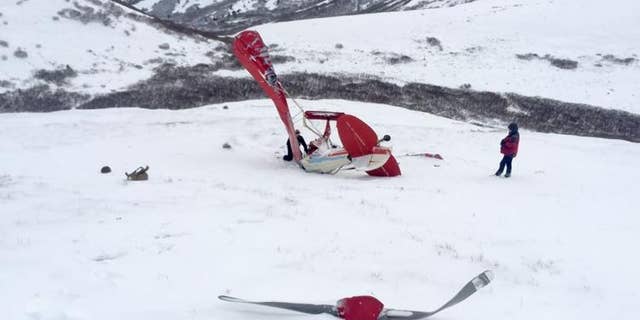 The plane crashed on Marvel Dome in Alaska in December 2016.