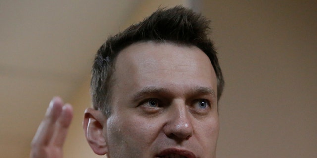 Russian leading opposition figure Alexei Navalny.
