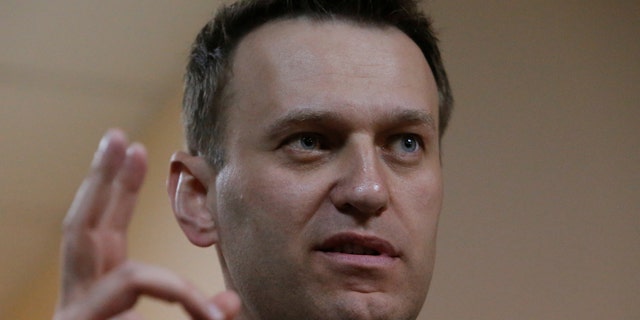 Russian leading opposition figure Alexei Navalny.