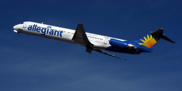 The incident occurred on the Las Vegas-based budget airline over the weekend.