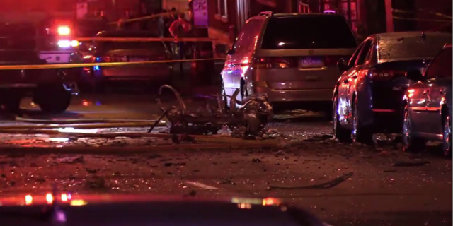 At least one person was killed after a car exploded in Allentown, Pa. on Saturday.