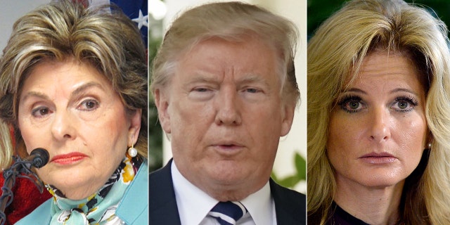 President Donald Trump again slammed “fake news” Monday, this time denouncing sexual assault allegations made against him after a former contestant from “The Apprentice” filed a subpoena against the Trump campaign.