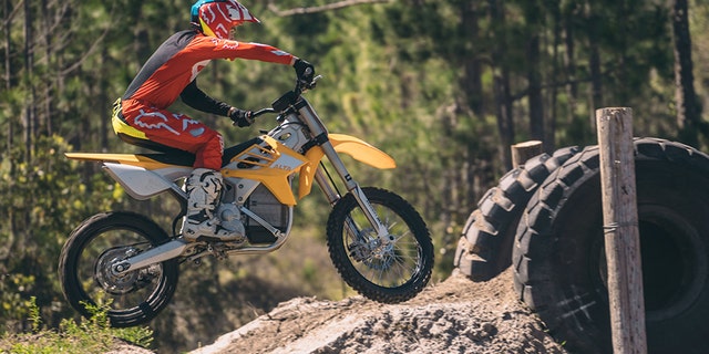 Alta's bikes have a small battery pack located where the gasoline motor usually is.