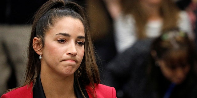 Aly Raisman told Larry Nassar he would not stop her from loving gymnastics.